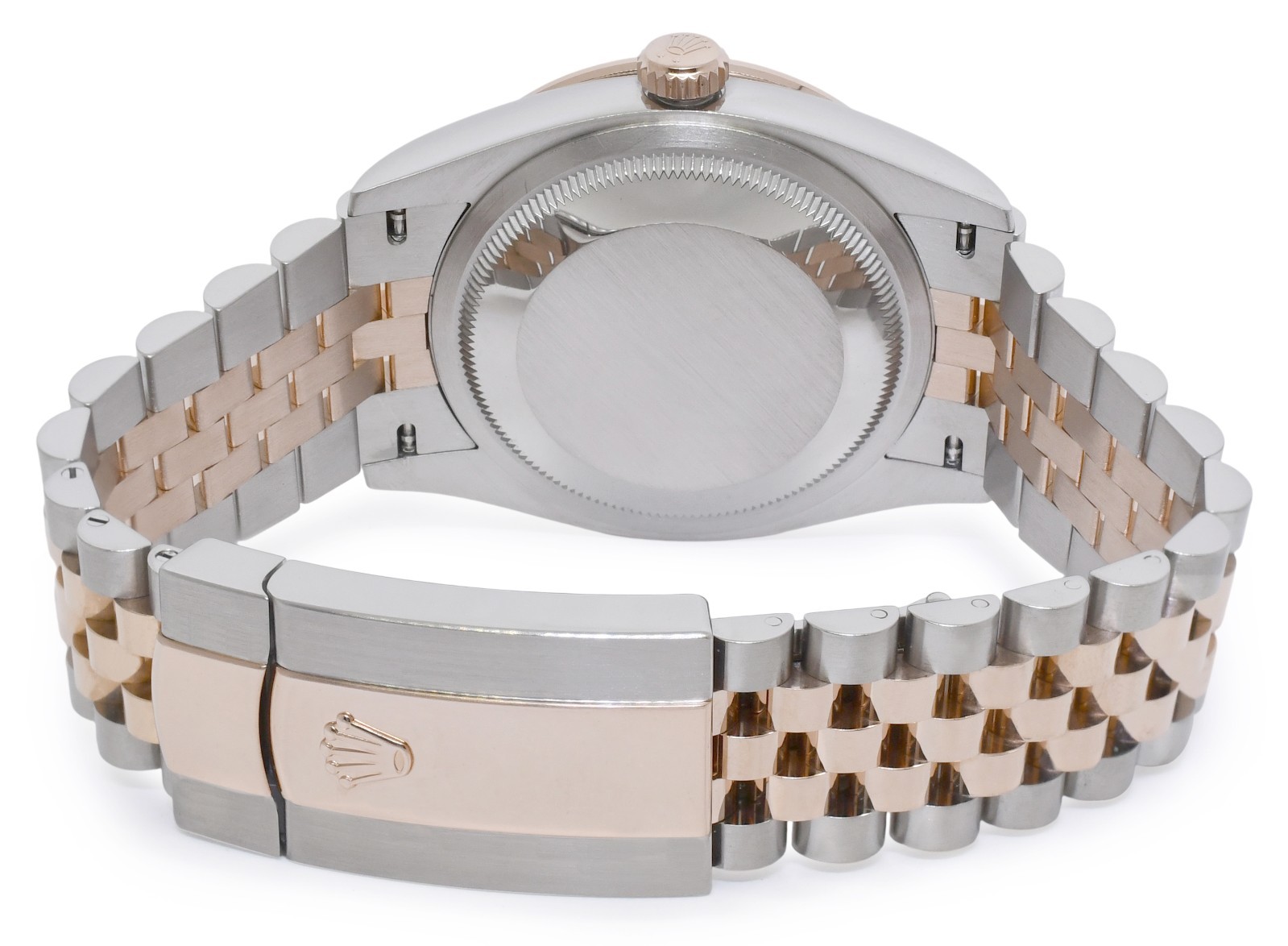 Rolex Datejust 36 18k Rose Gold/Steel MOP Diamond Dial/Bezel Watch '18+ 126281