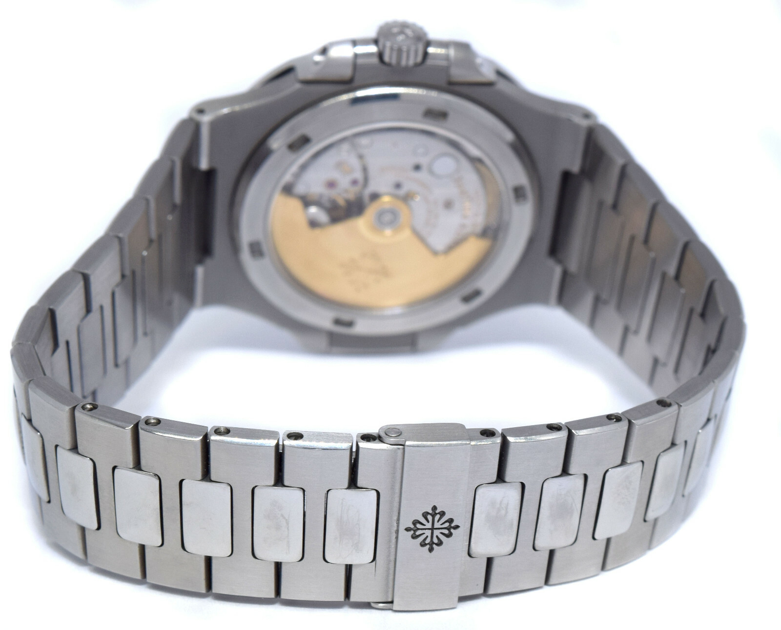 Patek Philippe Nautilus Stainless Steel Blue Dial Watch B/P '08 5711/1A-010