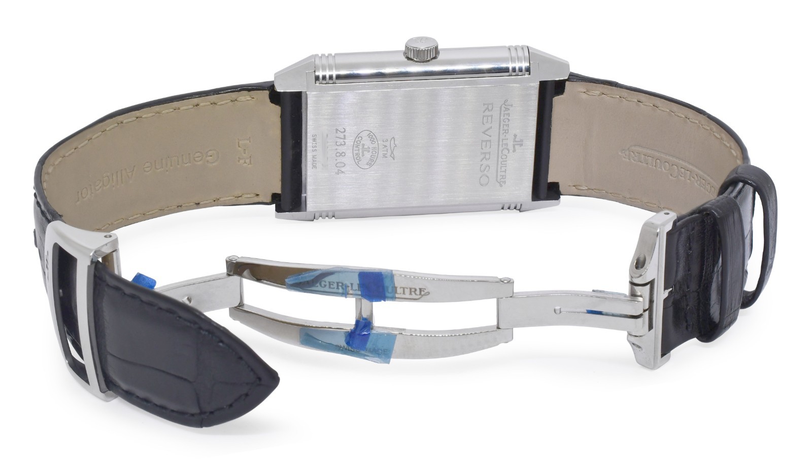 Jaeger LeCoultre Reverso Grande 976 Steel Manual Watch +Papers Q3738470 273.8.04