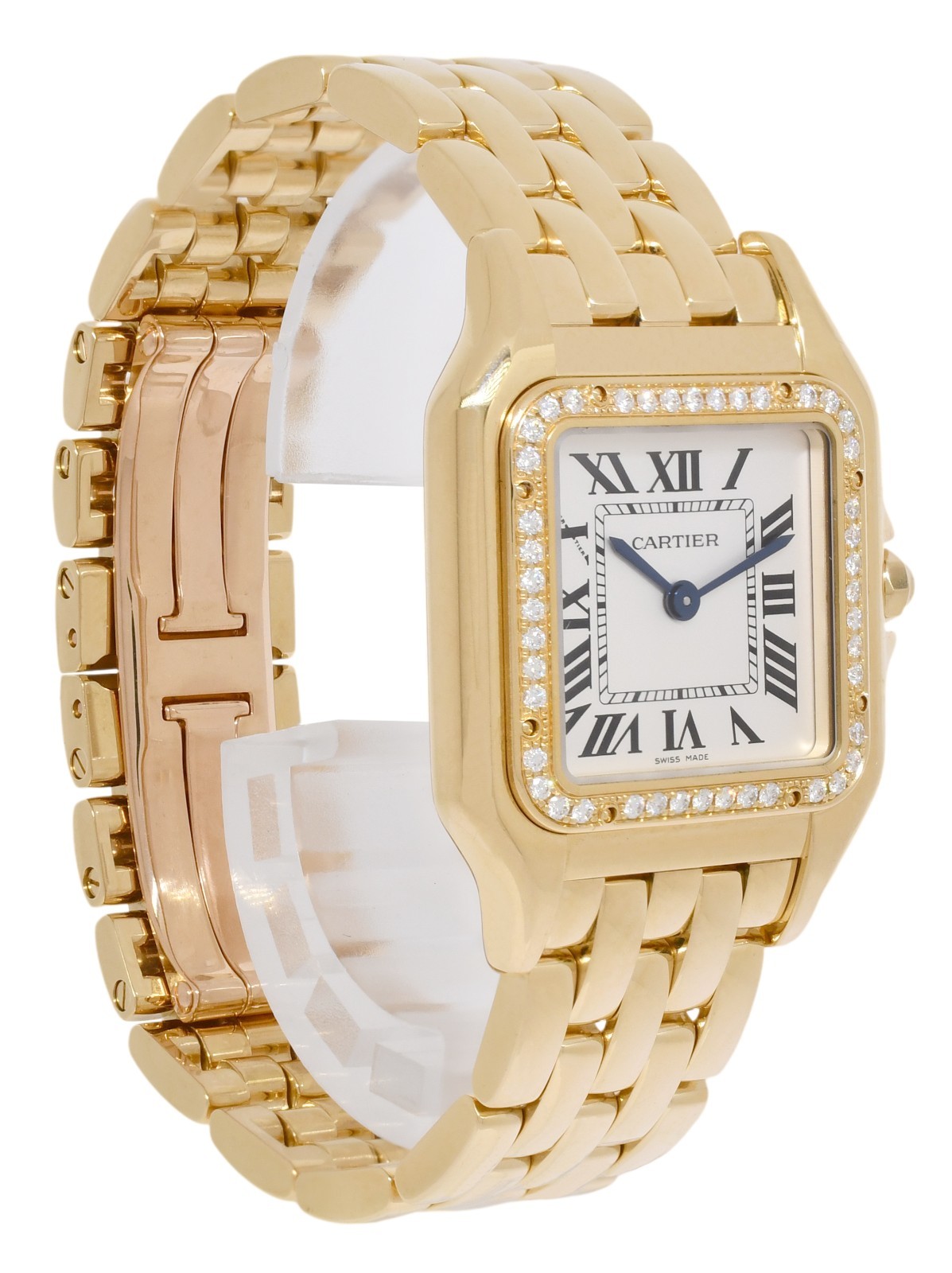 Cartier Panthere Medium Yellow Gold & Diamond Ladies Quartz Watch WJPN0016 4014 Cartier Panthere Medium Yellow Gold & Diamond Ladies Quartz Watch WJPN0016 4014