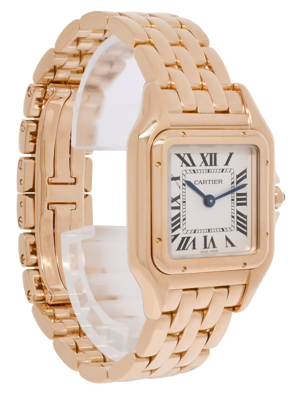 Cartier Panthere Medium 18k Rose Gold Ladies Quartz Watch WGPN0007 4019