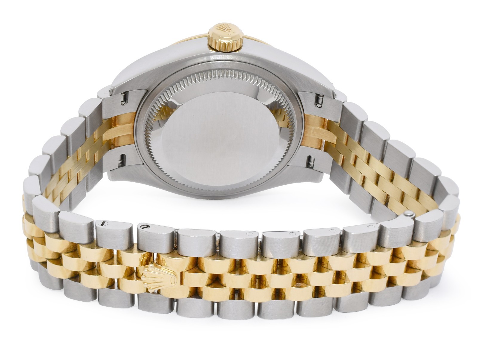 Rolex Datejust 28 18k Yellow Gold/Steel Champagne Ladies Watch +Card '19 279173