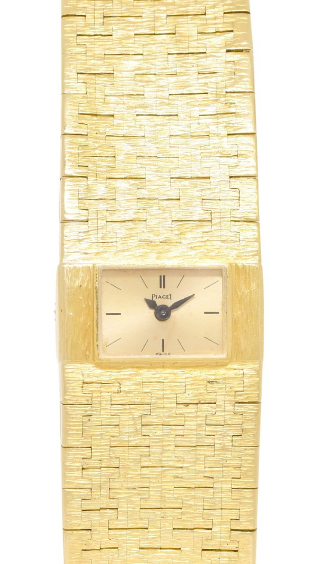 Piaget Vintage 18k Yellow Gold Ladies Dress Manual Watch 1272 A 6