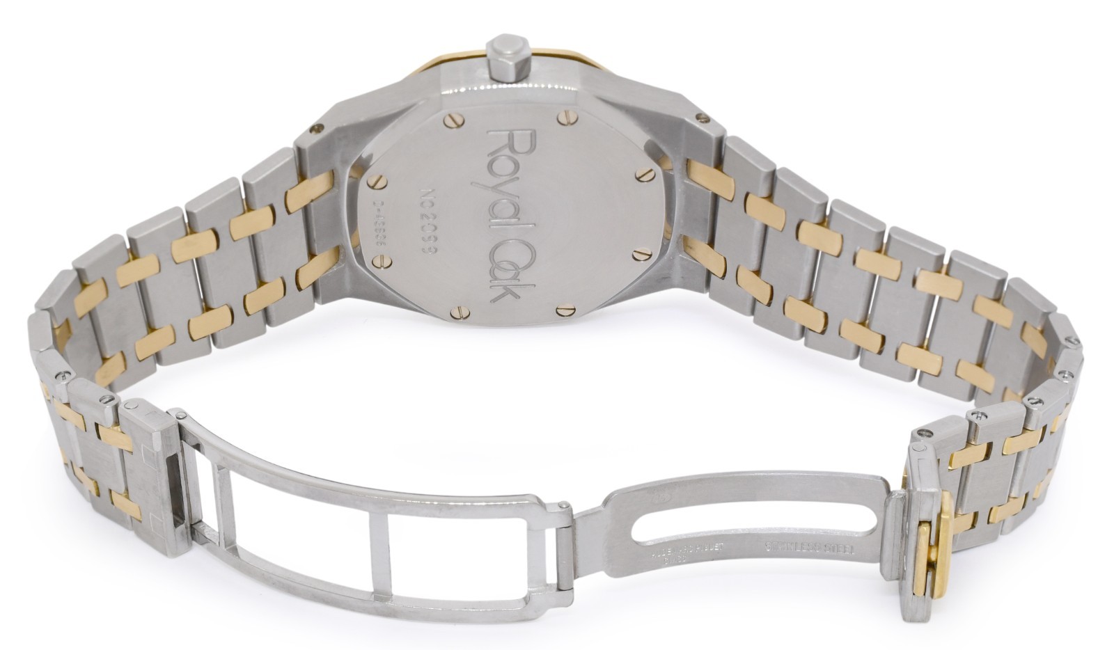 Audemars Piguet Royal Oak Day-Date Moonphase 18k Yellow Gold/Steel Watch 25594SA