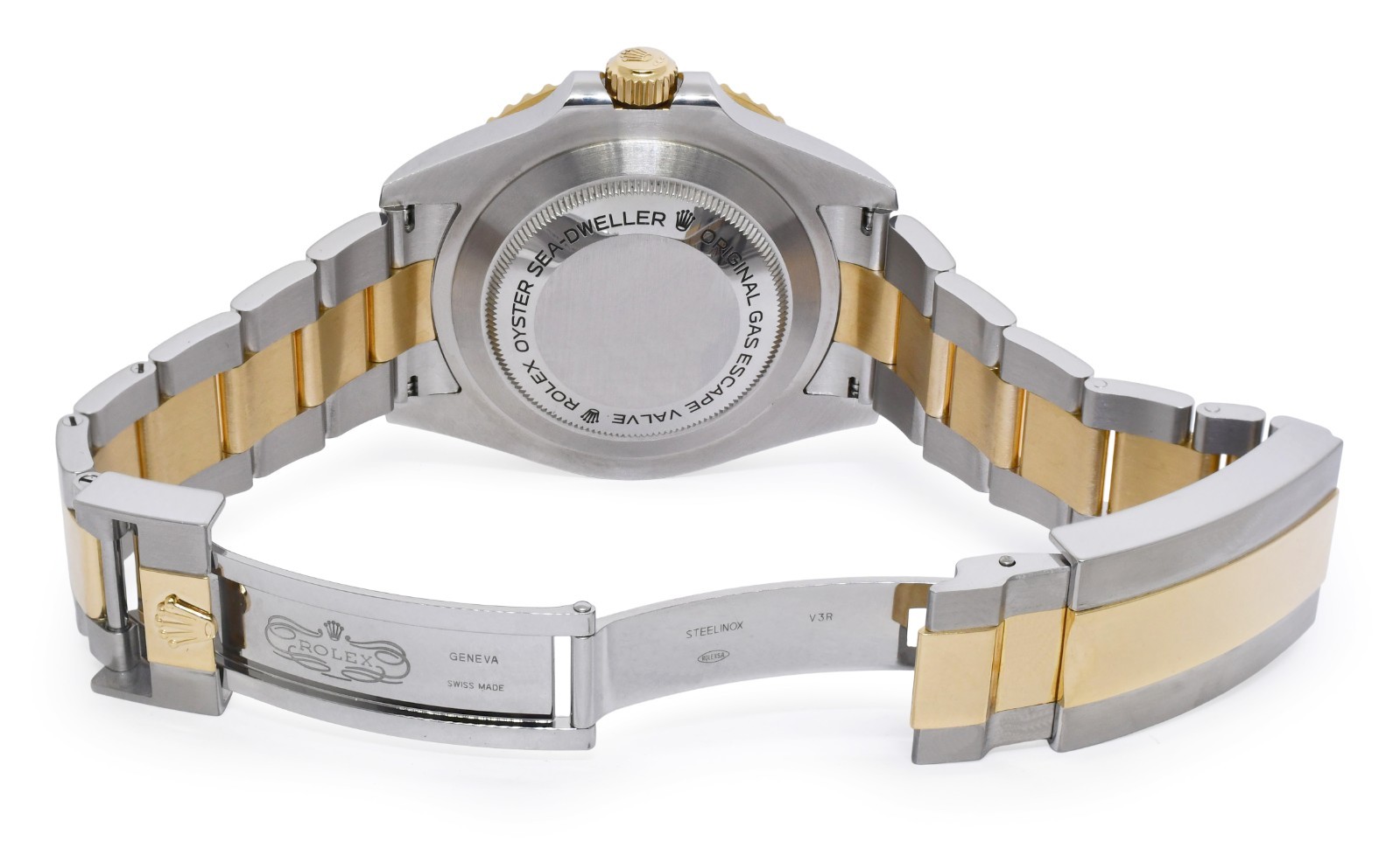 Rolex Sea-Dweller 43 18k Yellow Gold/Steel Black Mens Watch +Card '22 126603 Rolex Sea-Dweller 43 18k Yellow Gold/Steel Black Mens Watch +Card '22 126603