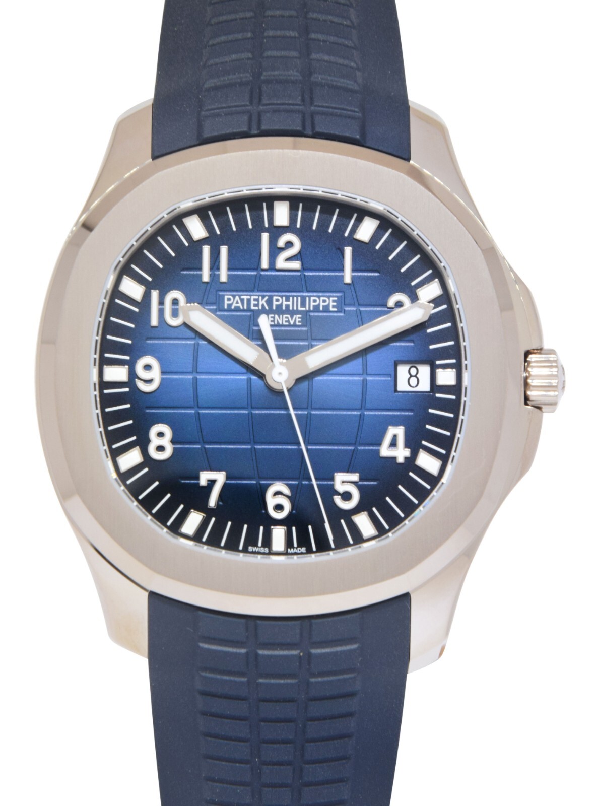 NEW Patek Aquanaut Blue 20th Anniversary 18k White Gold Watch Box/Papers 5168G NEW Patek Aquanaut Blue 20th Anniversary 18k White Gold Watch Box/Papers 5168G