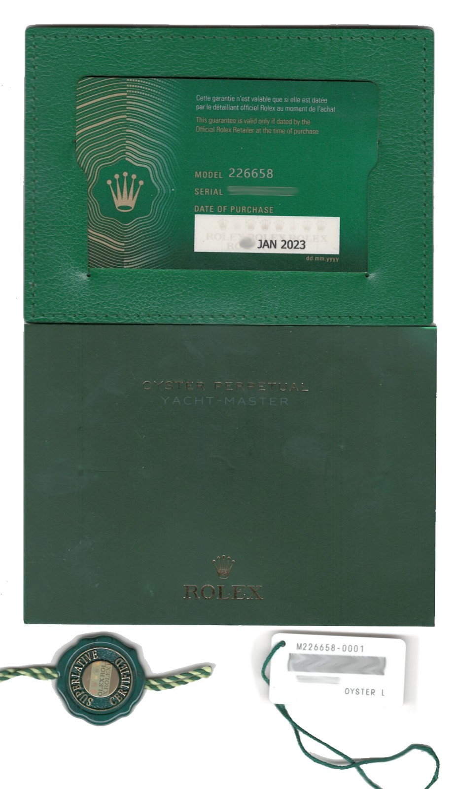 Rolex Yacht-Master 42 18k Yellow Gold Mens Oysterflex Watch B/P '23 226658 Rolex Yacht-Master 42 18k Yellow Gold Mens Oysterflex Watch B/P '23 226658
