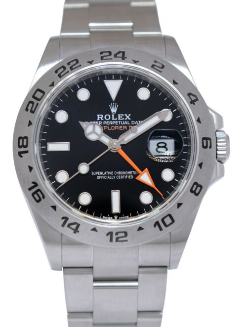 Rolex Explorer II GMT Steel Black Dial Mens 42mm Watch 226570 Rolex Explorer II GMT Steel Black Dial Mens 42mm Watch 226570