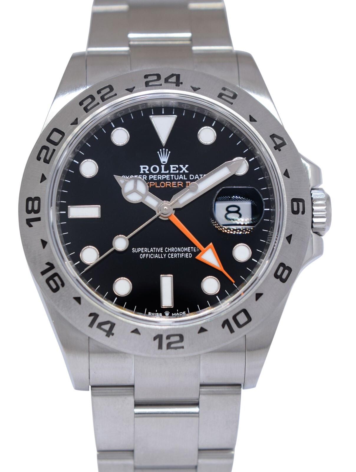 Rolex Explorer II GMT Steel Black Dial Mens 42mm Watch 226570 Rolex Explorer II GMT Steel Black Dial Mens 42mm Watch 226570