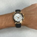 Rolex Daytona 18k Yellow Gold/Ceramic MOP Diamond Oysterflex Watch BP '20 116518 Rolex Daytona 18k Yellow Gold/Ceramic MOP Diamond Oysterflex Watch BP '20 116518