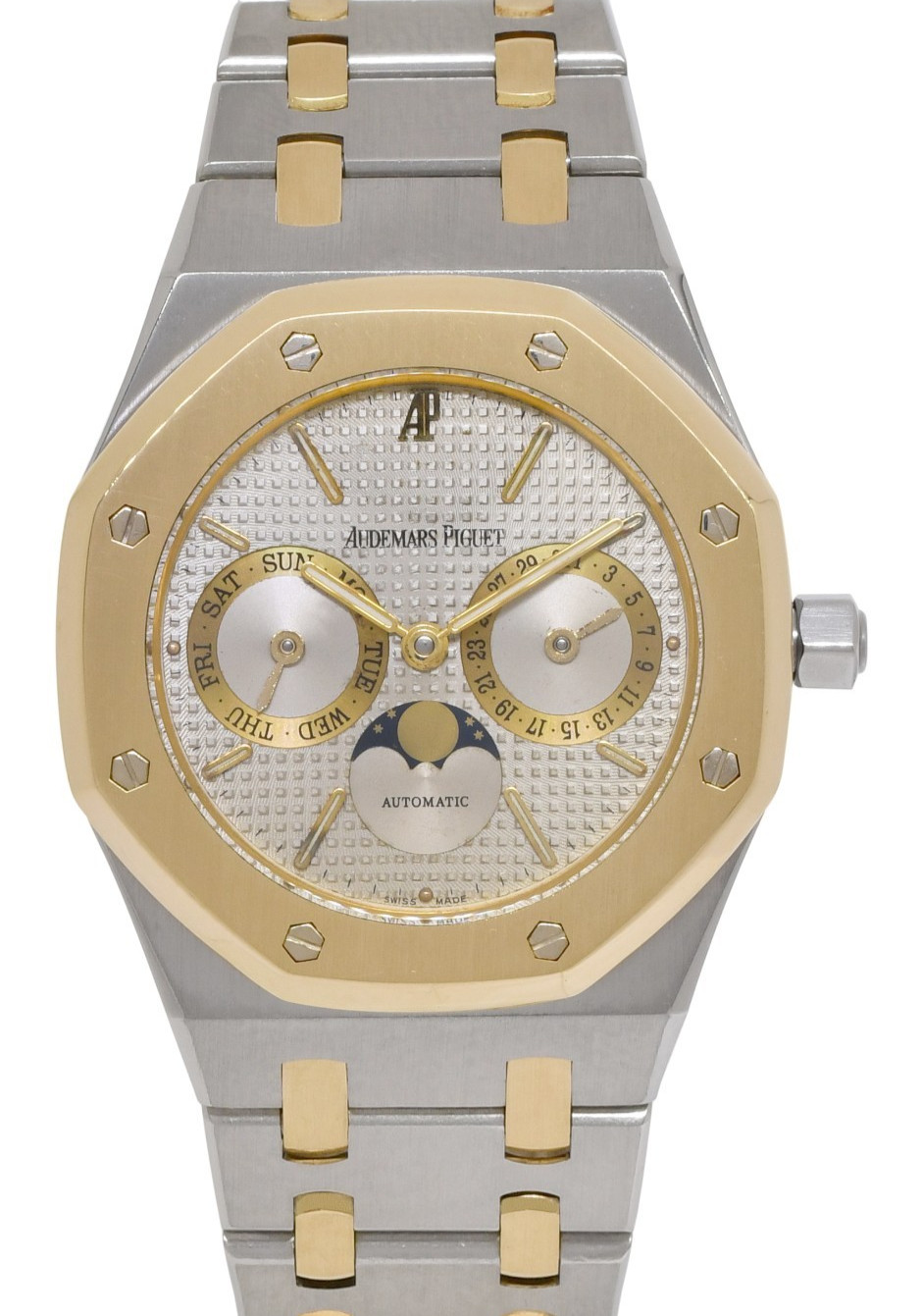 Audemars Piguet Royal Oak Day-Date Moonphase 18k Yellow Gold/Steel Watch 25594SA Audemars Piguet Royal Oak Day-Date Moonphase 18k Yellow Gold/Steel Watch 25594SA
