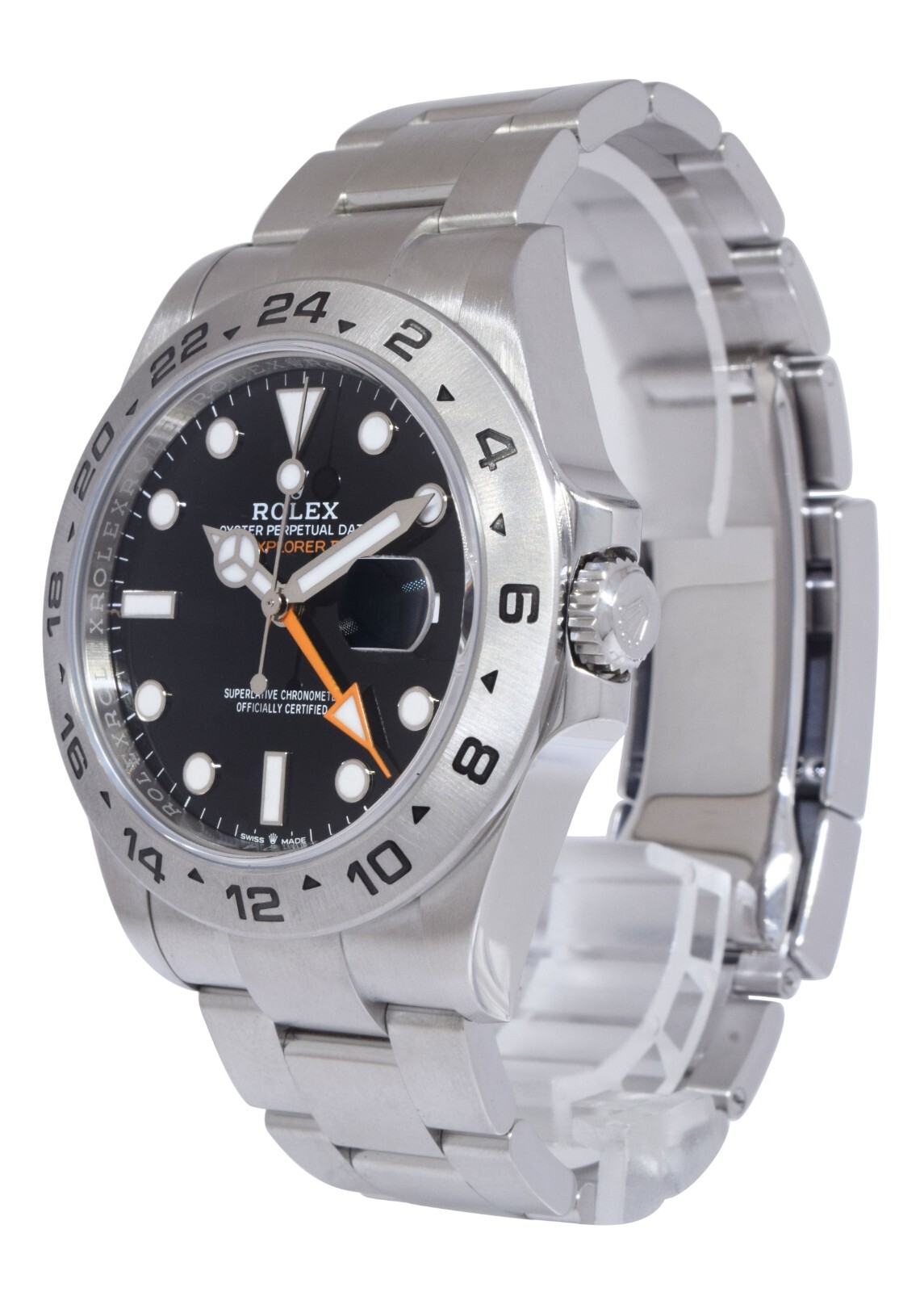 Rolex Explorer II GMT Steel Black Dial Mens 42mm Watch 226570 Rolex Explorer II GMT Steel Black Dial Mens 42mm Watch 226570