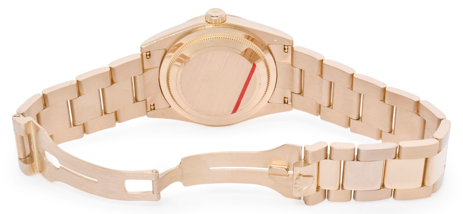 Rolex Day-Date 18k Rose Gold Silver Diamond Dial 36mm Oyster Watch P 118205 Rolex Day-Date 18k Rose Gold Silver Diamond Dial 36mm Oyster Watch P 118205