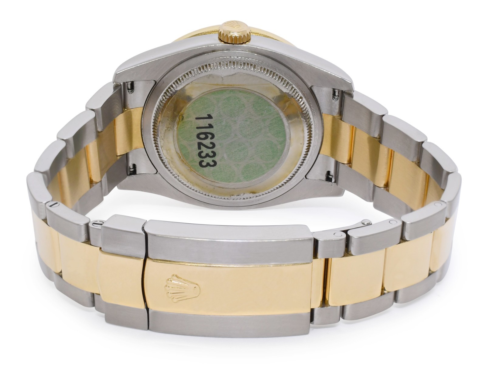 Rolex Datejust 18k Yellow Gold/Steel Diamond Dial/Bezel 36mm Watch D 116233 Rolex Datejust 18k Yellow Gold/Steel Diamond Dial/Bezel 36mm Watch D 116233