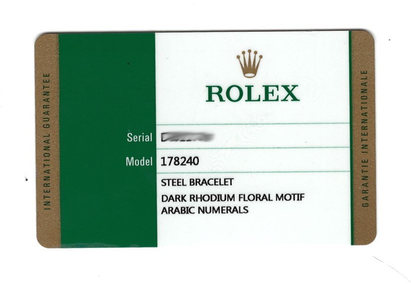 Rolex Datejust Steel Rhodium Floral Dial Jubilee Bracelet 31mm Watch '12+ 178240 Rolex Datejust Steel Rhodium Floral Dial Jubilee Bracelet 31mm Watch '12+ 178240