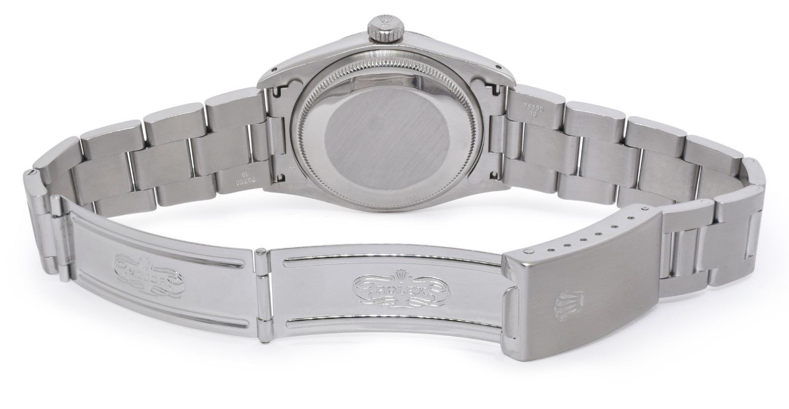 Rolex Vintage Date Steel Silver Dial Mens 34mm Watch '78 1500 Rolex Vintage Date Steel Silver Dial Mens 34mm Watch '78 1500