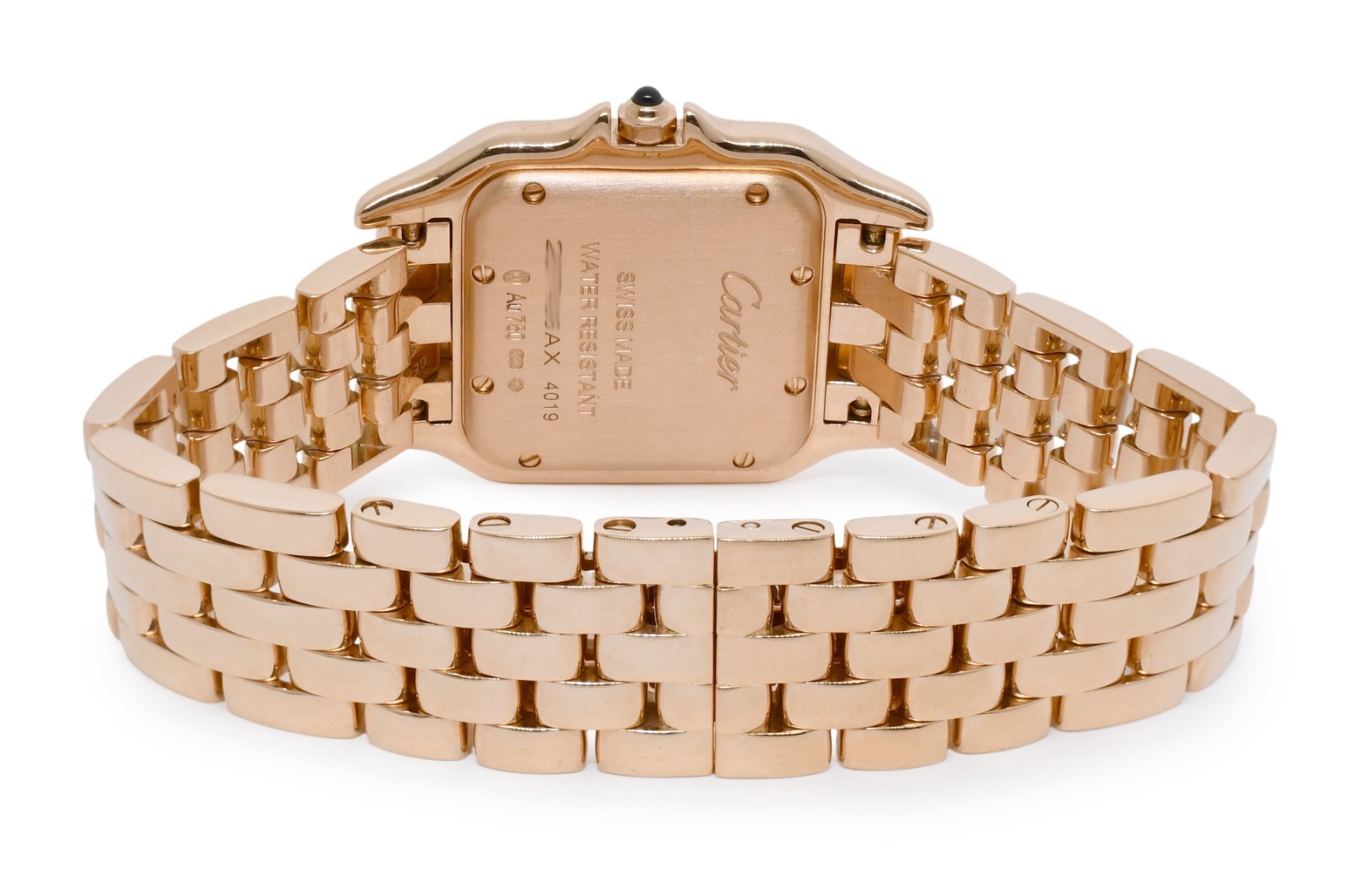 Cartier Panthere Medium 18k Rose Gold Ladies Quartz Watch WGPN0007 4019