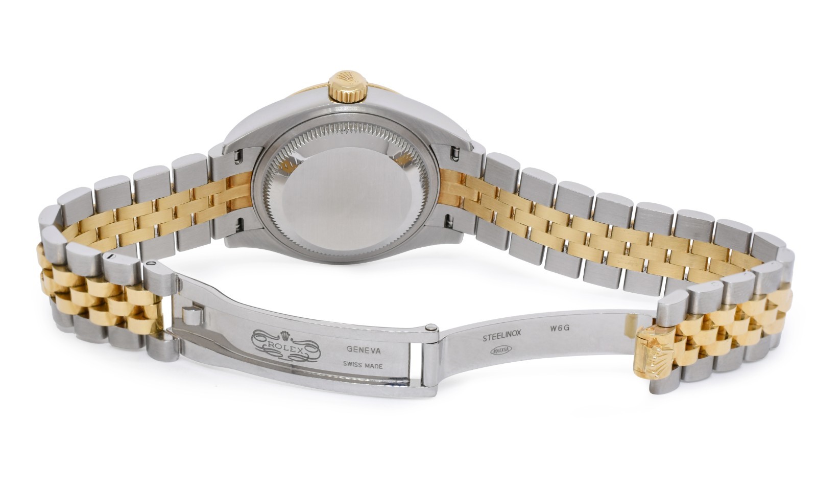 Rolex Datejust 28 18k Yellow Gold/Steel Champagne Ladies Watch +Card '19 279173