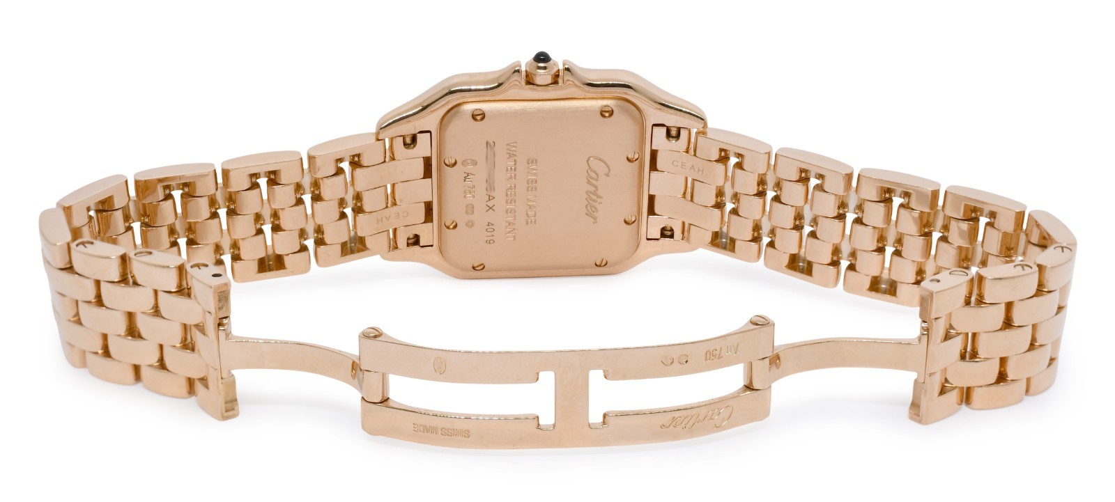 Cartier Panthere Medium 18k Rose Gold Ladies Quartz Watch WGPN0007 4019