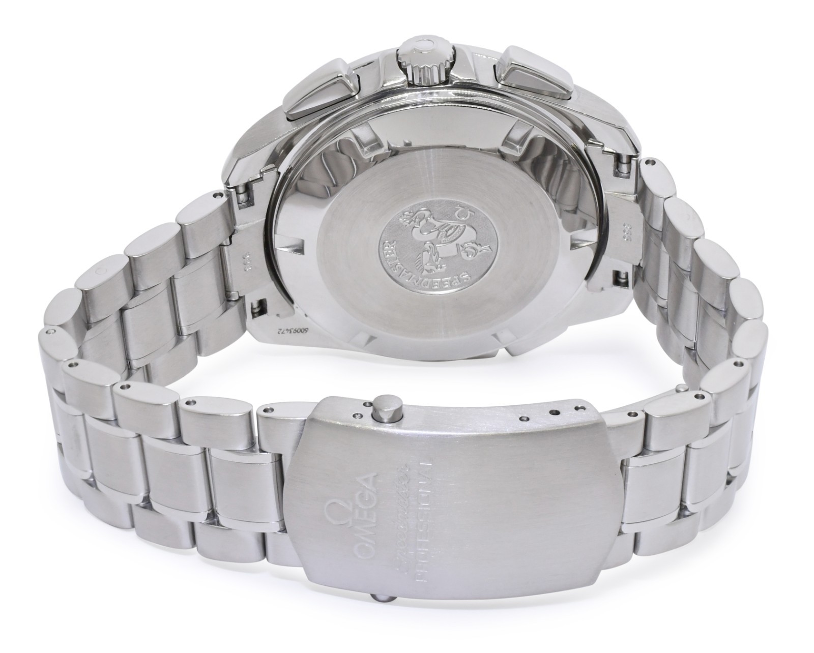 Omega Speedmaster Chronograph Split Second Steel Carbon Fiber 42mm Watch 3540.50