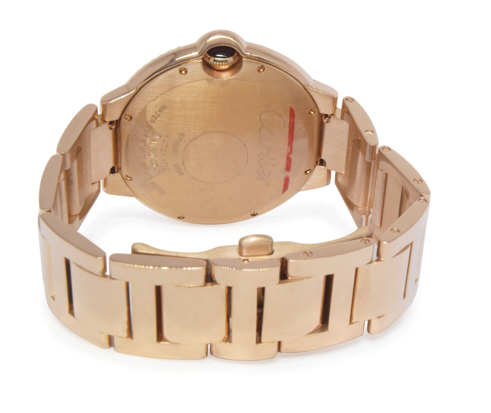 Cartier Ballon Bleu 42mm 18k Rose Gold Diamond Automatic Watch WE9008Z3 2999 Cartier Ballon Bleu 42mm 18k Rose Gold Diamond Automatic Watch WE9008Z3 2999