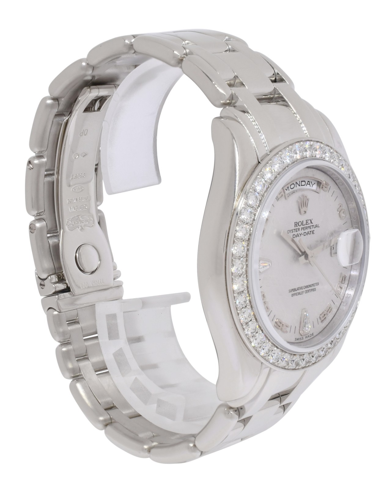 Rolex Masterpiece Platinum Meteorite Diamond Dial/Bezel 39mm Watch Z 18946 Rolex Masterpiece Platinum Meteorite Diamond Dial/Bezel 39mm Watch Z 18946