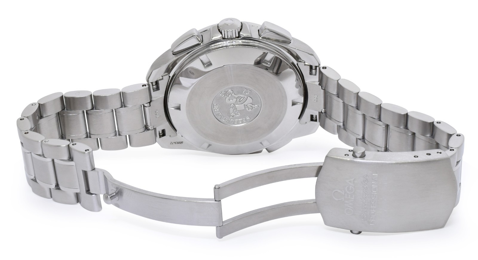 Omega Speedmaster Chronograph Split Second Steel Carbon Fiber 42mm Watch 3540.50
