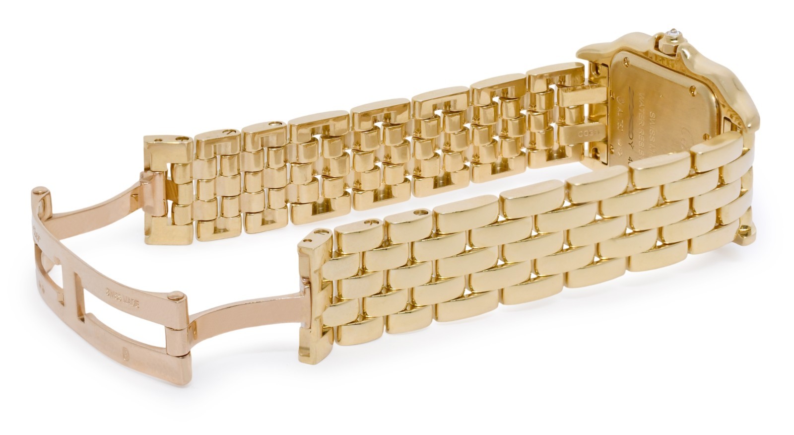 Cartier Panthere Medium Yellow Gold & Diamond Ladies Quartz Watch WJPN0016 4014 Cartier Panthere Medium Yellow Gold & Diamond Ladies Quartz Watch WJPN0016 4014
