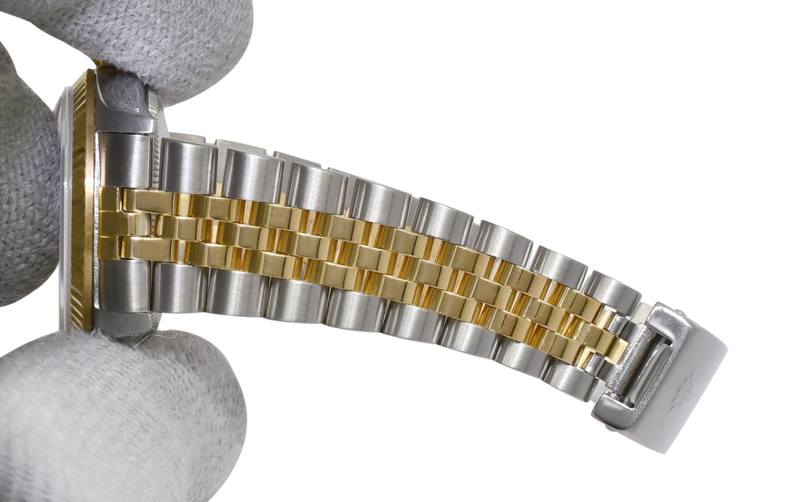 Rolex Datejust 18k Yellow Gold/Steel Champagne Diamond 31mm Watch +Paper R 68273