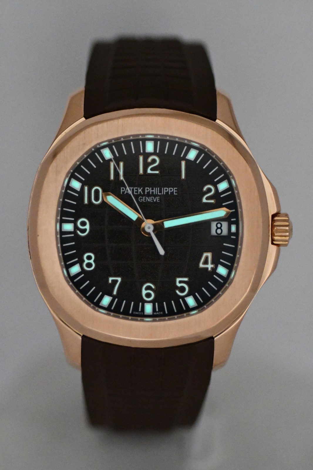 Patek Philippe Aquanaut Jumbo 5167 Rose Gold 40mm Watch +Papers '13 5167R