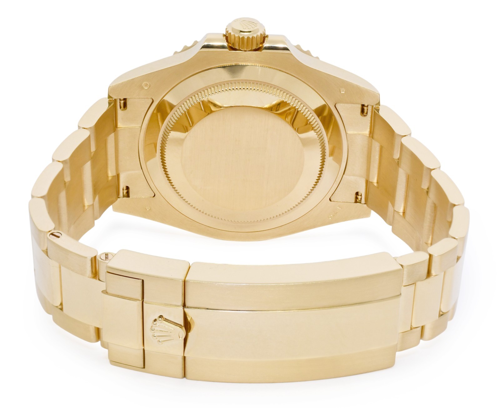 Rolex Submariner Date 18k Yellow Gold Black Ceramic 41mm Watch B/P '21 126618