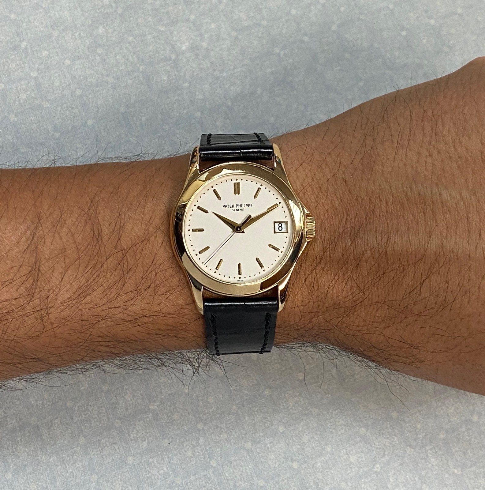 Patek Philippe Calatrava 5107 18k Yellow Gold 37mm Watch +Copy Archives 5107J Patek Philippe Calatrava 5107 18k Yellow Gold 37mm Watch +Copy Archives 5107J