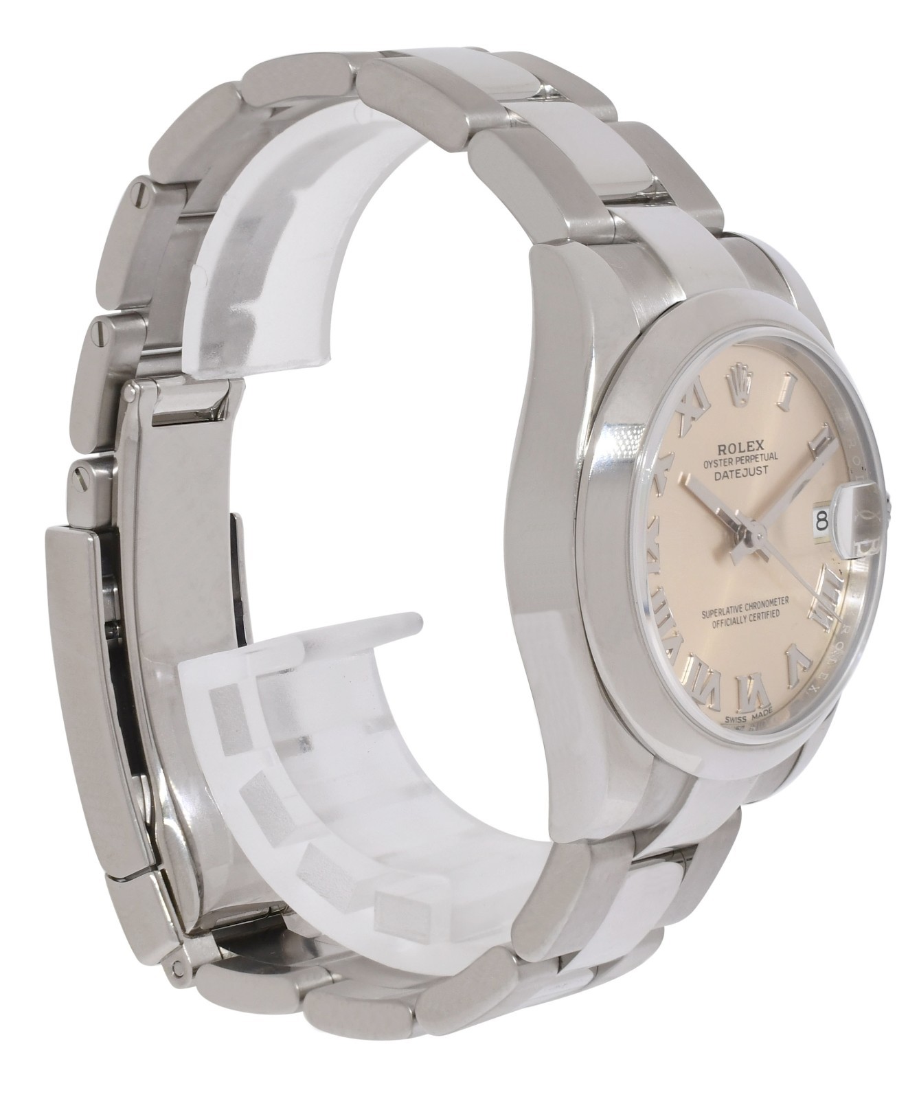 Rolex Datejust 31 Steel Pink Dial Oyster Bracelet Ladies Watch +Card '19 178240 Rolex Datejust 31 Steel Pink Dial Oyster Bracelet Ladies Watch +Card '19 178240