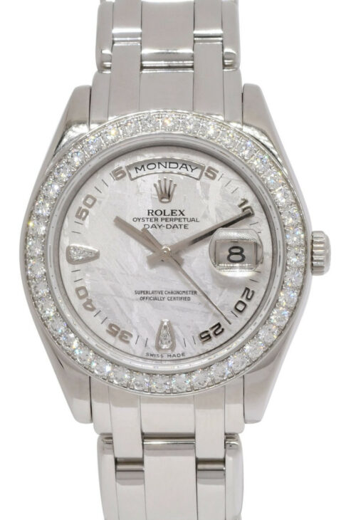 Rolex Masterpiece Platinum Meteorite Diamond Dial/Bezel 39mm Watch Z 18946 Rolex Masterpiece Platinum Meteorite Diamond Dial/Bezel 39mm Watch Z 18946