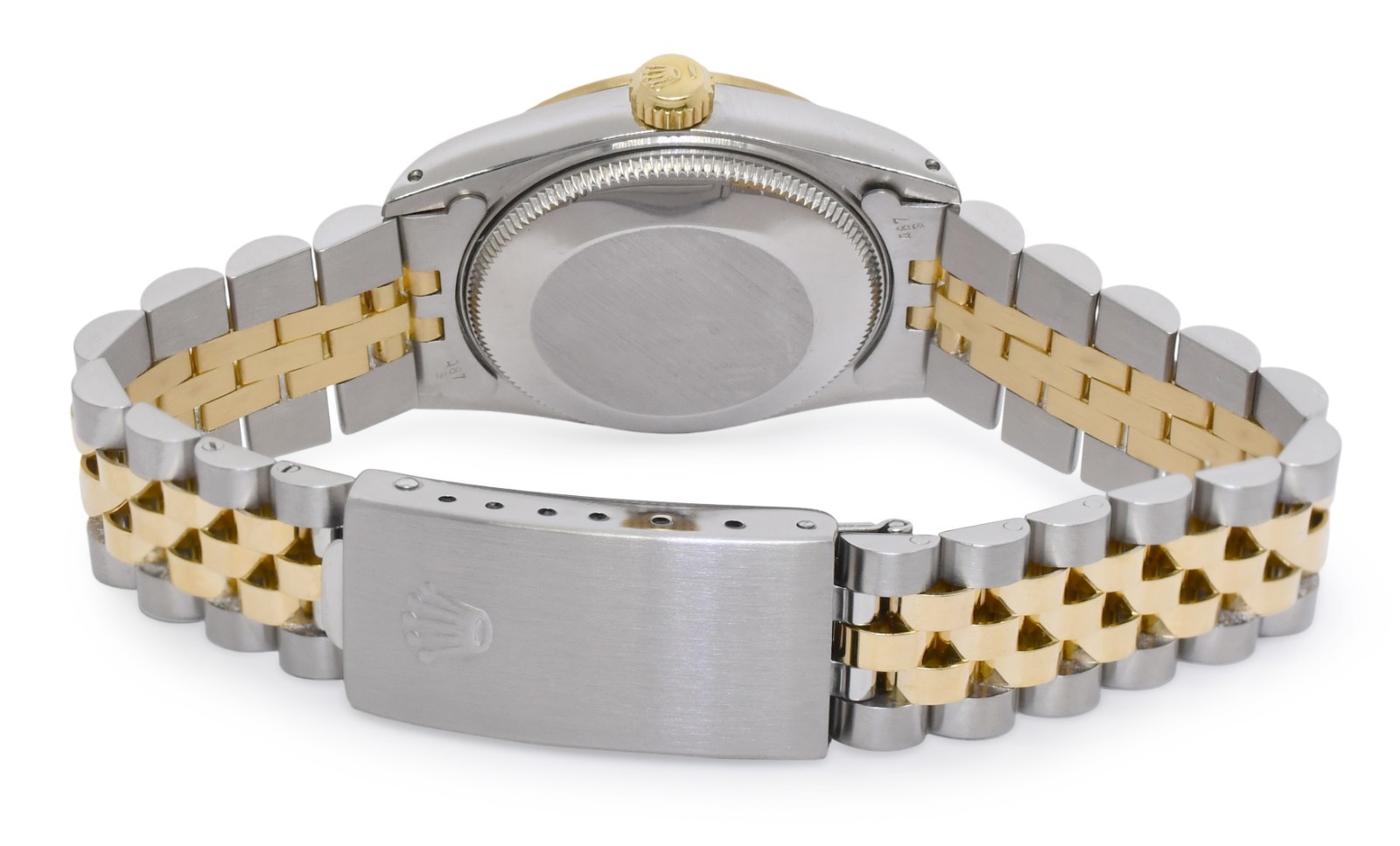 Rolex Datejust 18k Yellow Gold/Steel Champagne Diamond 31mm Watch +Paper R 68273