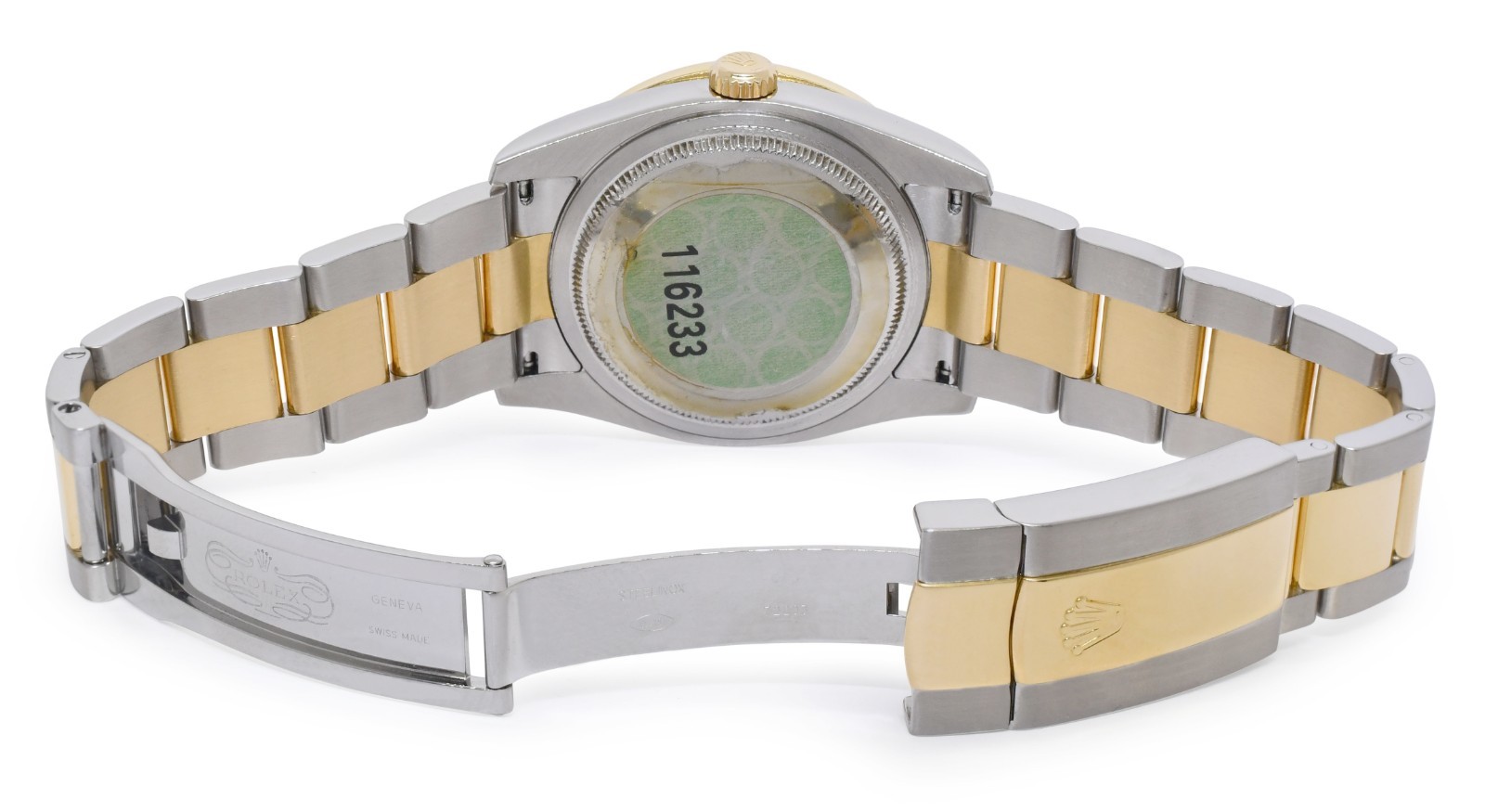 Rolex Datejust 18k Yellow Gold/Steel Diamond Dial/Bezel 36mm Watch D 116233 Rolex Datejust 18k Yellow Gold/Steel Diamond Dial/Bezel 36mm Watch D 116233