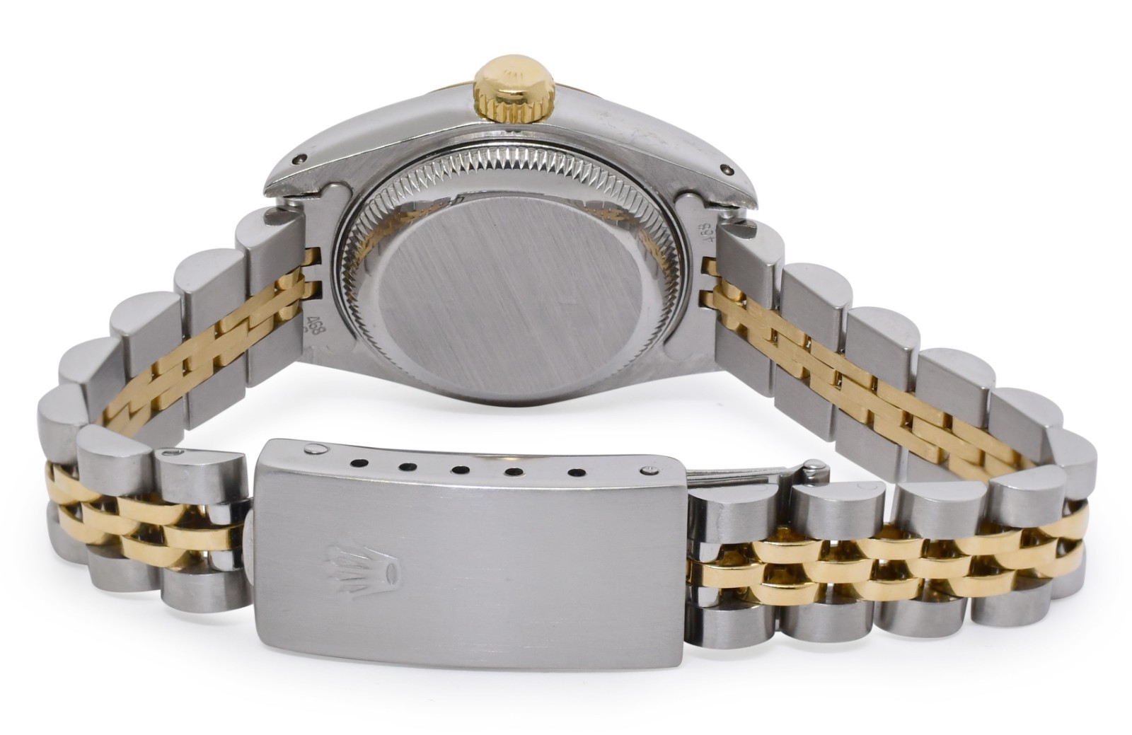 Rolex Datejust 18k Yellow Gold/Steel Champagne Dial 26mm Jubilee Watch X 69173