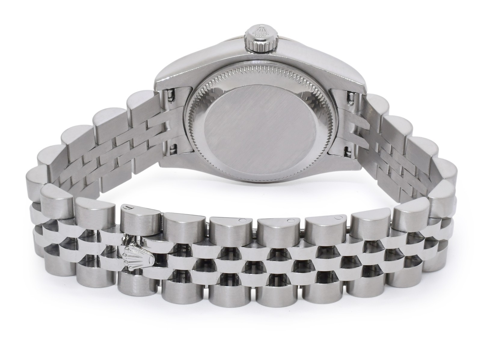 Rolex Datejust Steel & White Gold Bezel Pink Dial Ladies 26mm Watch '12+ 179174 Rolex Datejust Steel & White Gold Bezel Pink Dial Ladies 26mm Watch '12+ 179174
