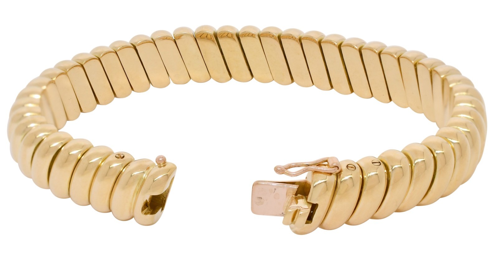 Cartier 18k Yellow Gold Tubogas Bracelet