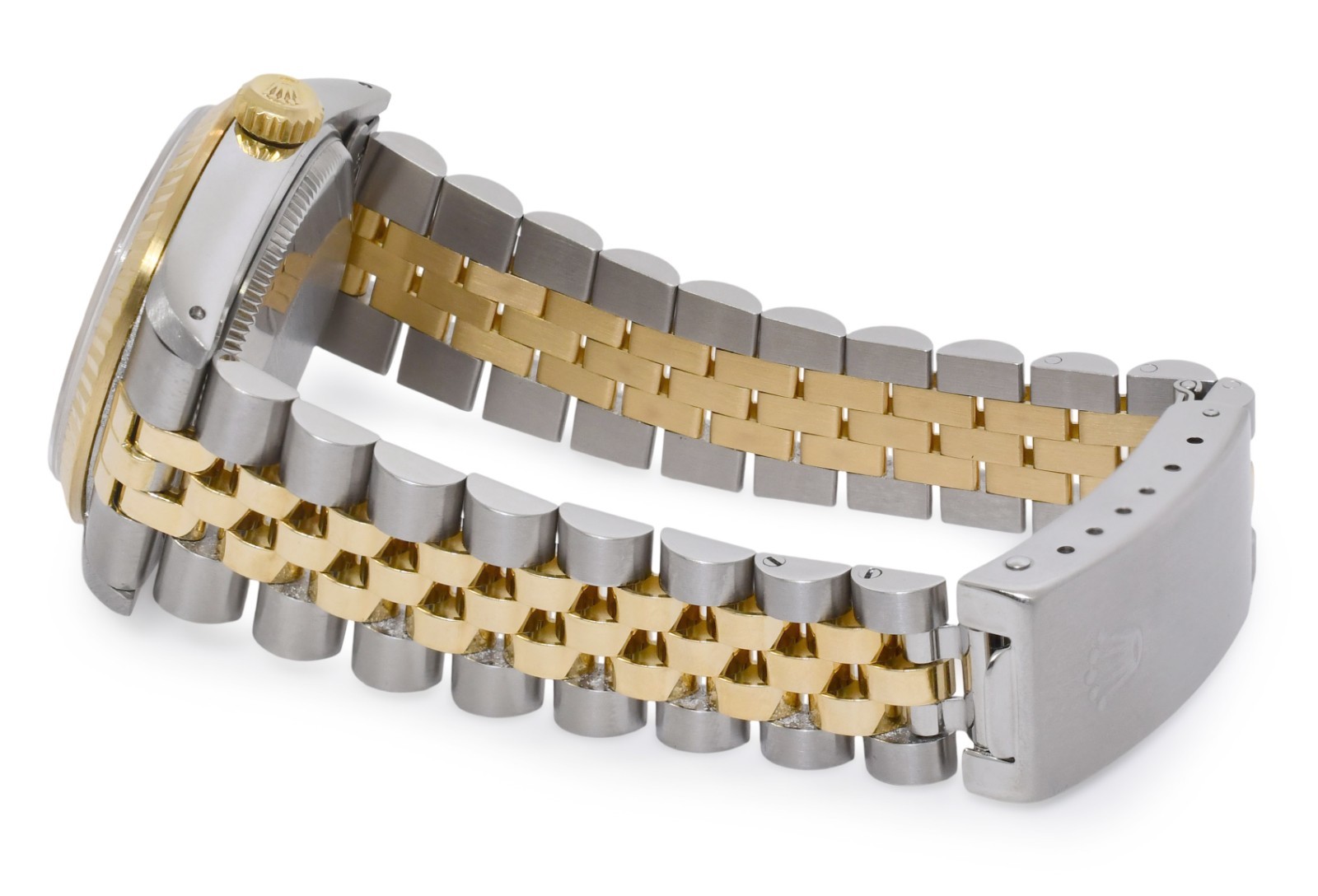 Rolex Datejust 18k Yellow Gold/Steel Champagne Diamond 31mm Watch +Paper R 68273