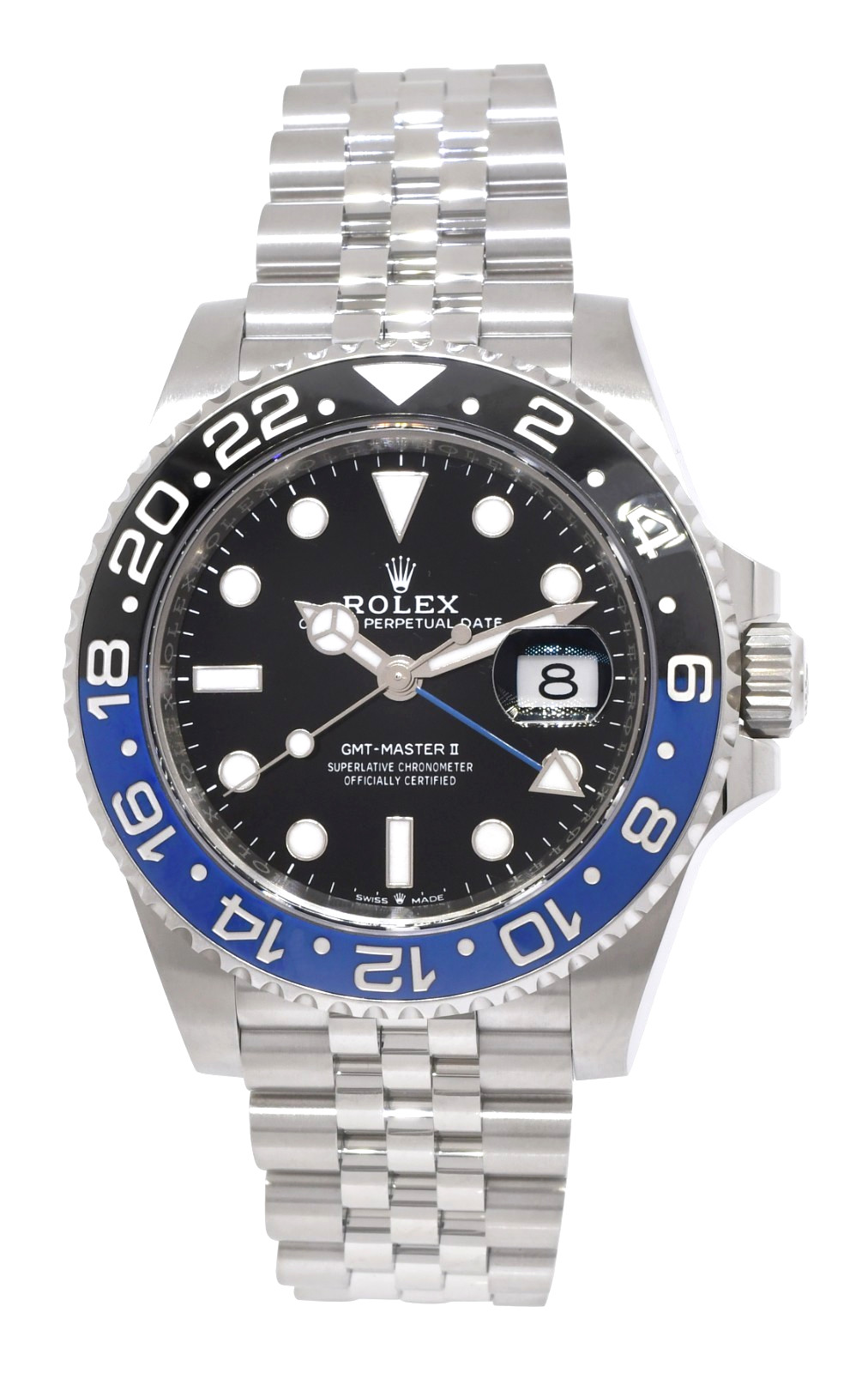 Rolex GMT-Master II Steel Black/Blue Ceramic Jubilee Watch B/P '25 126710 Rolex GMT-Master II Steel Black/Blue Ceramic Jubilee Watch B/P '25 126710