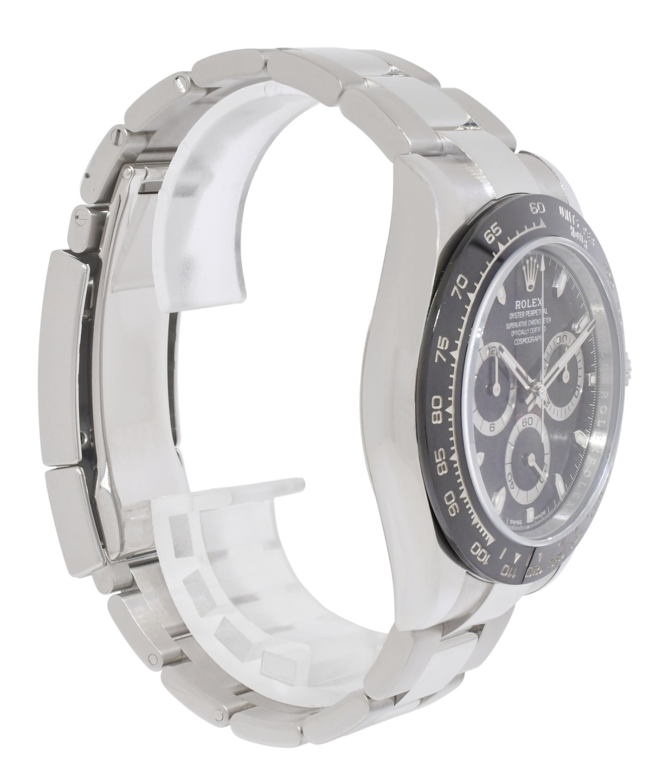 Rolex Daytona Chronograph Steel & Ceramic Black Dial 40mm Watch 116500 Rolex Daytona Chronograph Steel & Ceramic Black Dial 40mm Watch 116500