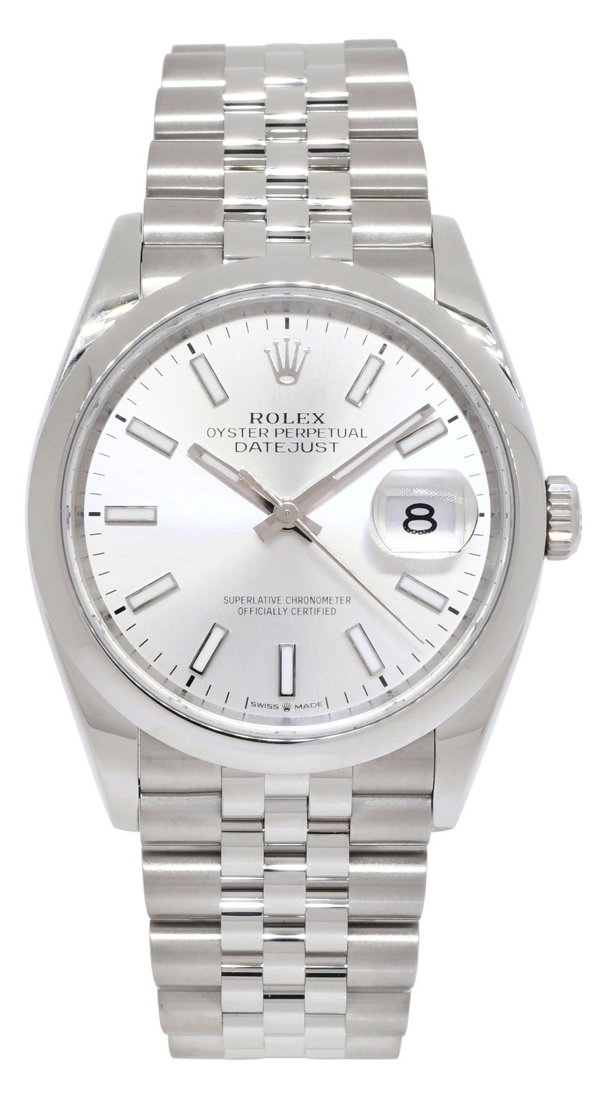 Rolex Datejust 36 Steel Silver Dial Jubilee Bracelet Mens Watch 126200 Rolex Datejust 36 Steel Silver Dial Jubilee Bracelet Mens Watch 126200
