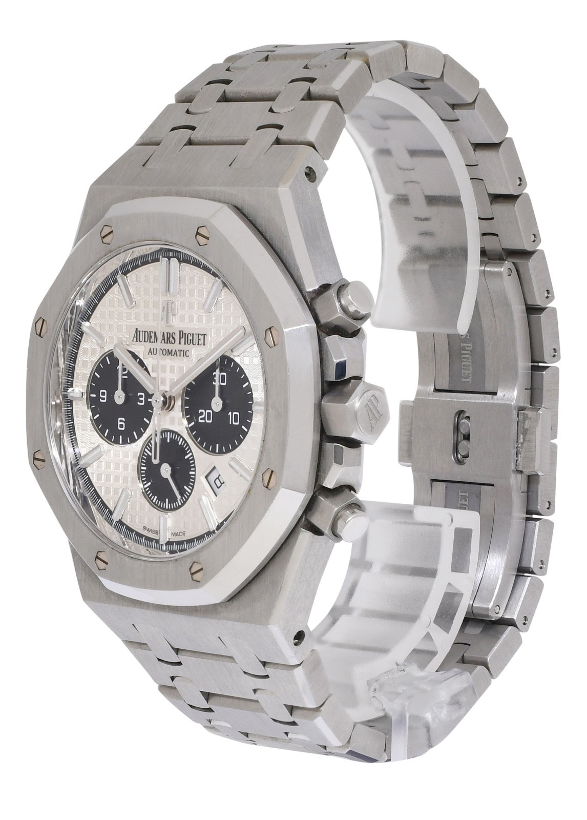 Audemars Piguet Royal Oak Chronograph Silver Panda 41mm Watch B/P '17 26331ST Audemars Piguet Royal Oak Chronograph Silver Panda 41mm Watch B/P '17 26331ST