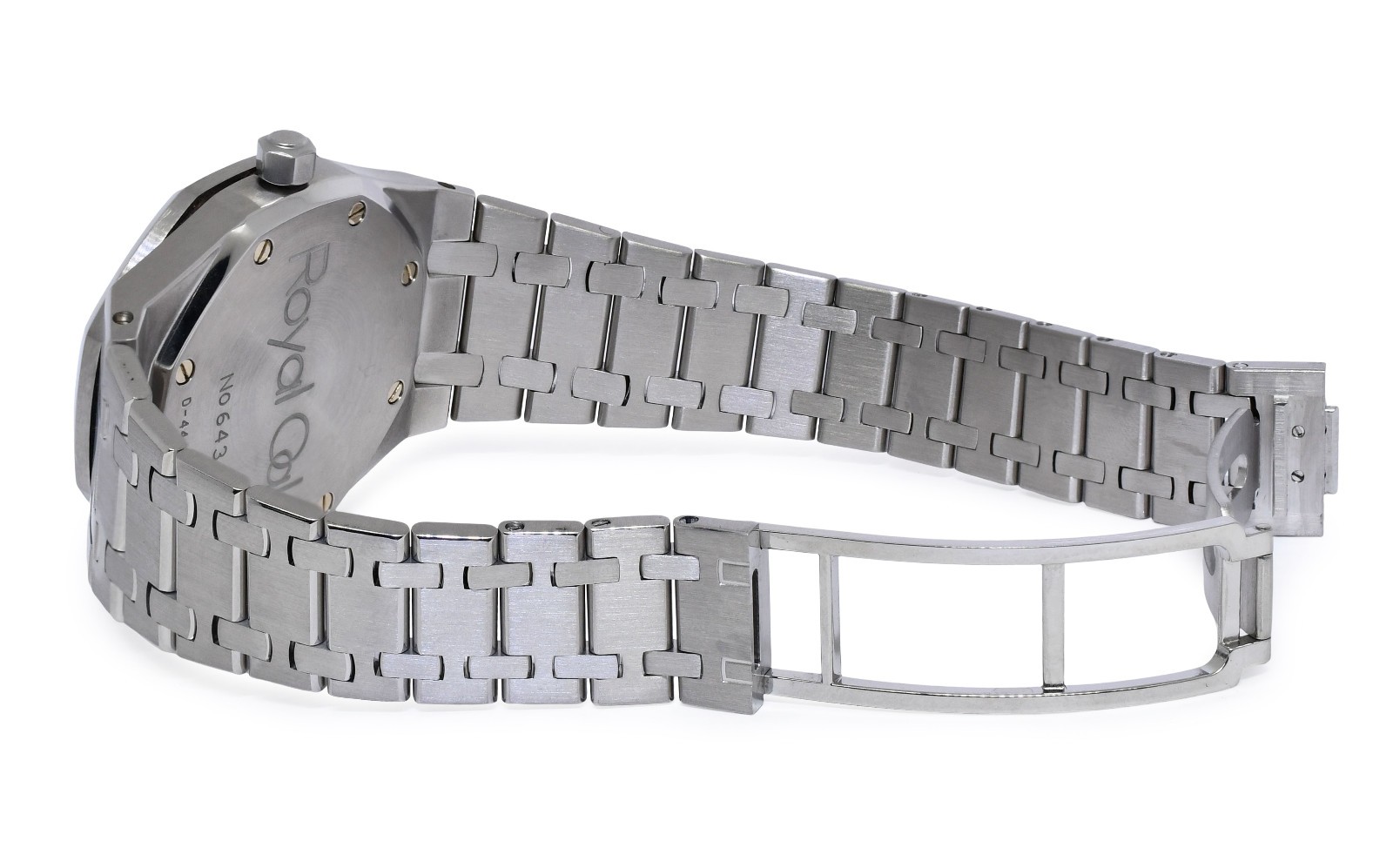Audemars Piguet Royal Oak Dual Time Power Reserve Steel 36mm Watch 25730ST