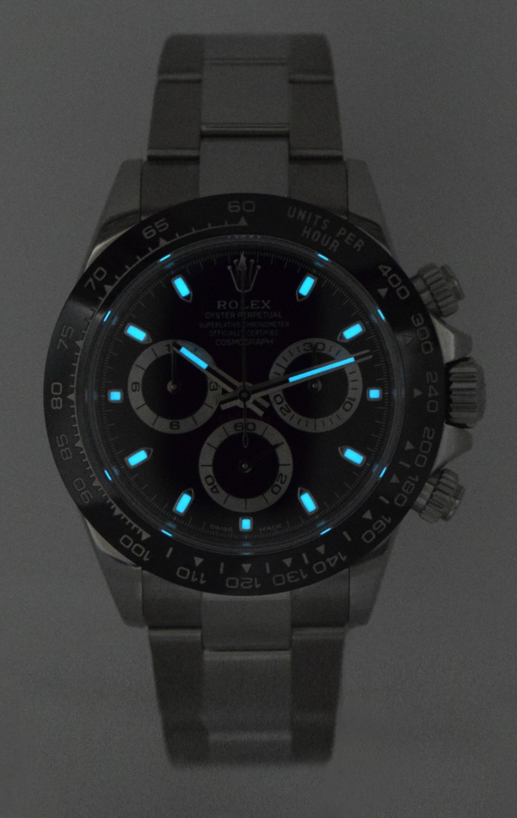 Rolex Daytona Chronograph Steel & Ceramic Black Dial 40mm Watch 116500 Rolex Daytona Chronograph Steel & Ceramic Black Dial 40mm Watch 116500