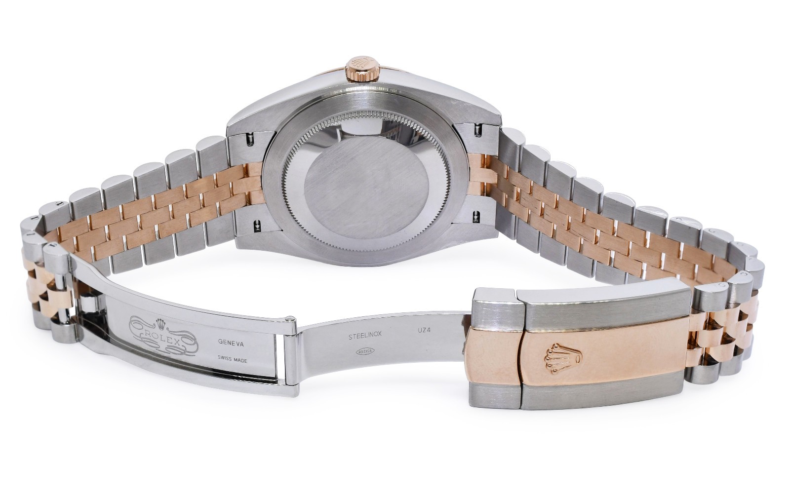 Rolex Datejust 41 Rose Gold/Steel Wimbledon Gray Jubilee Watch B/P '24 126331 Rolex Datejust 41 Rose Gold/Steel Wimbledon Gray Jubilee Watch B/P '24 126331