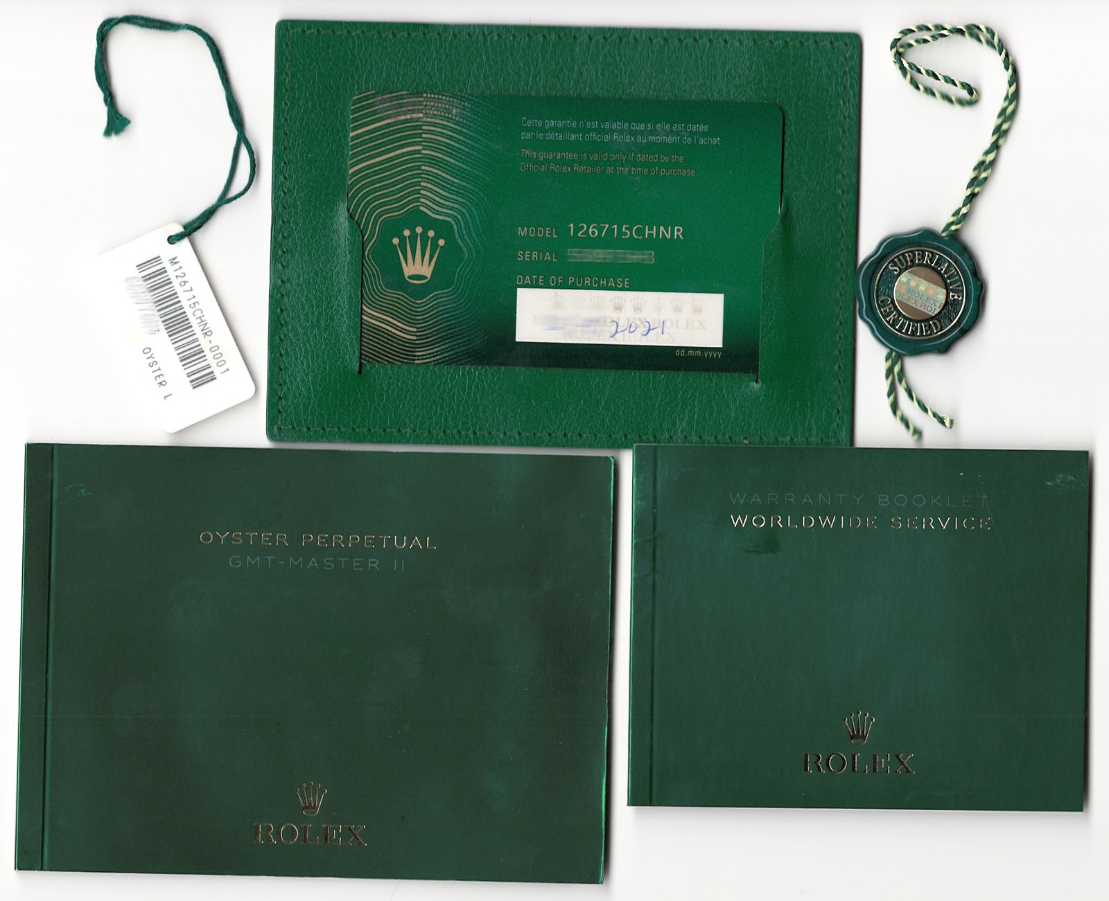 NOS Rolex GMT-Master II Rose Gold "Root Beer" Ceramic Bezel Watch B/P '21 126715 NOS Rolex GMT-Master II Rose Gold "Root Beer" Ceramic Bezel Watch B/P '21 126715
