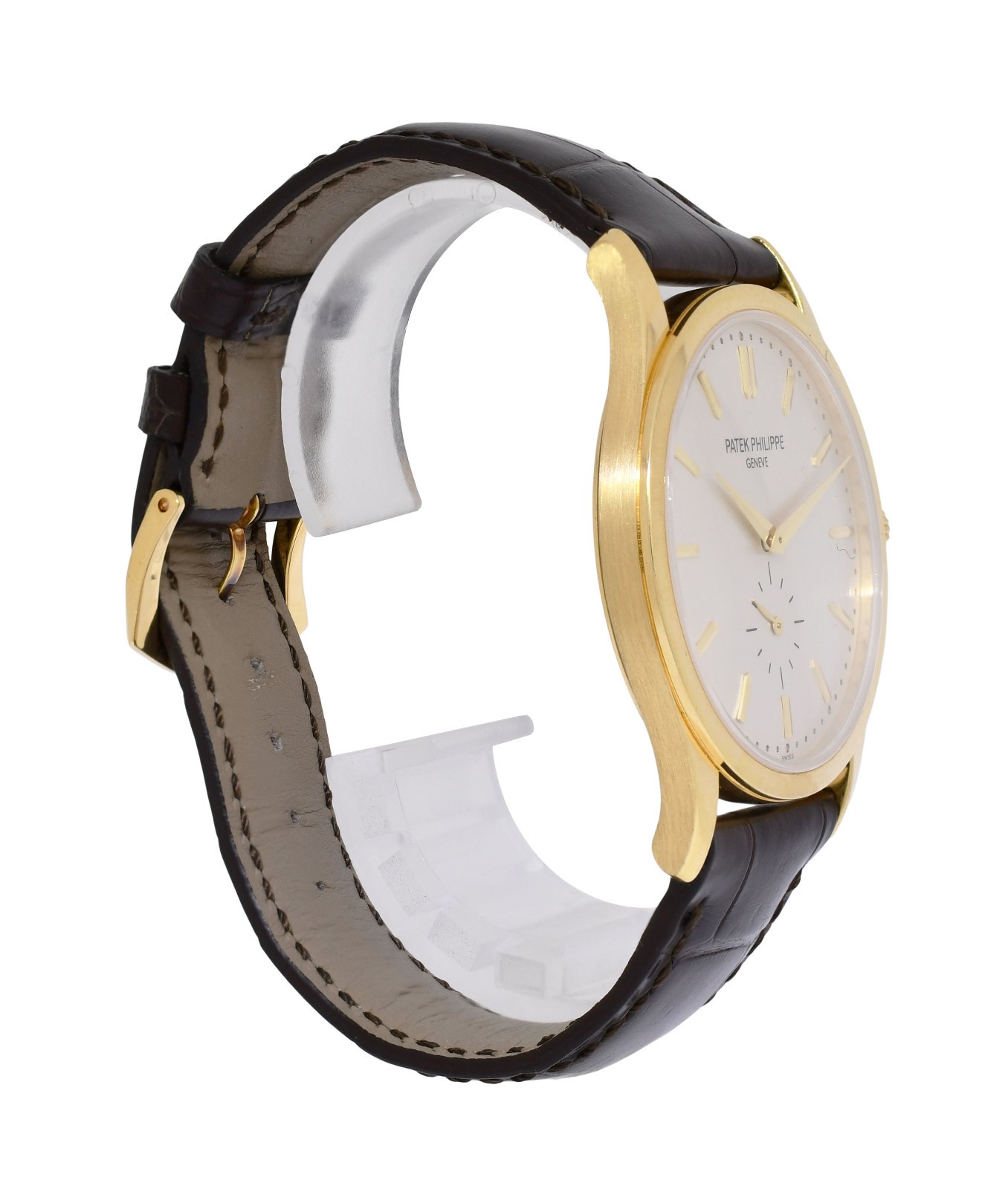 Patek Philippe Calatrava 5196 18k Yellow Gold Mens 37mm Manual Watch 5196J Patek Philippe Calatrava 5196 18k Yellow Gold Mens 37mm Manual Watch 5196J