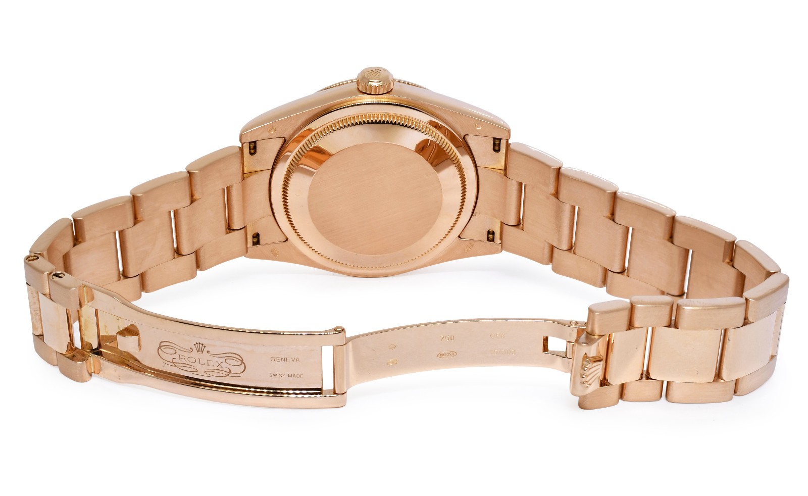 Rolex Day-Date 18k Rose Gold Black Dial 36mm Watch +Papers D 118205 Rolex Day-Date 18k Rose Gold Black Dial 36mm Watch +Papers D 118205